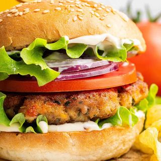 Hamburger De Frango