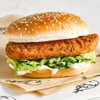 Menu Hamburger Vegetarian