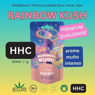 Rainbow Kush 97% Premium Qualidade resina de HHC, 1g