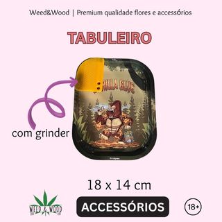 (N44) Tabuleiro Best Buds, 18x14cm