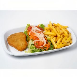 Prato Hambúrguer de Frango