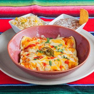 Enchilada de frango