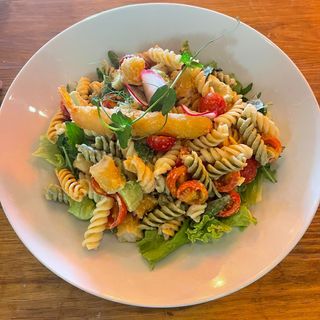 Salada Camarão Tempura