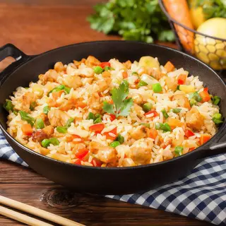 Wok Frango crispy