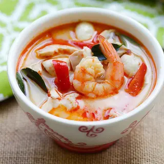 Thai shrimp soup