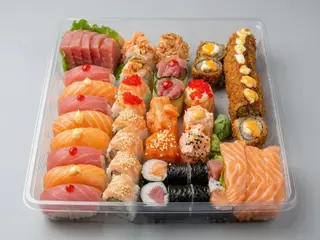 Combinado sushi to sashimi 52 pieces