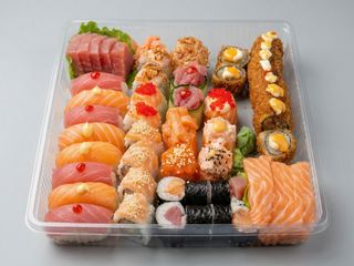 Combinado sushi to sashimi 52 pieces