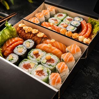 Combinado sushi to sashimi 20 pieces