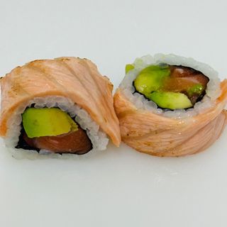 Cobertura da Salmão Fumado 8un