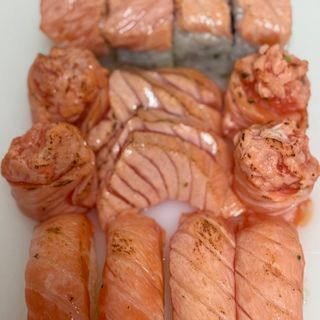 Menu Braseado salmão