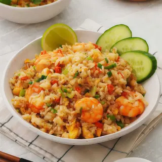Khao Pad Camarão