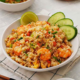 Khao Pad Camarão