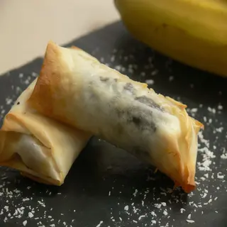 Nems banane chocolate