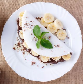 Tapioca Nutella e Banana