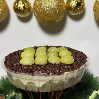 Surpresa na travessa de uva