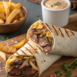 Durum Frango, Queijo e Ovo