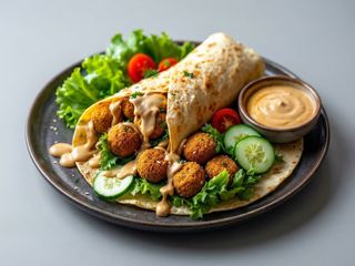 Durum wrap falafel 