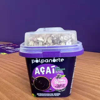 Açaí Tradicional com Guaraná 200g + Granola