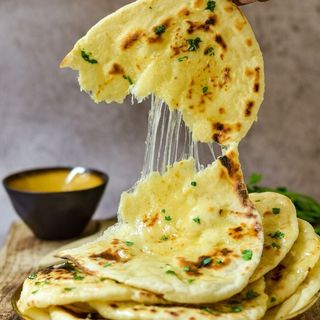 19. Cheese + Garlic Naan