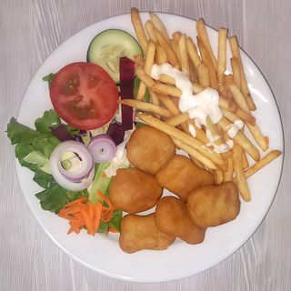 Menu Nuggets no Prato (6 Unidades)