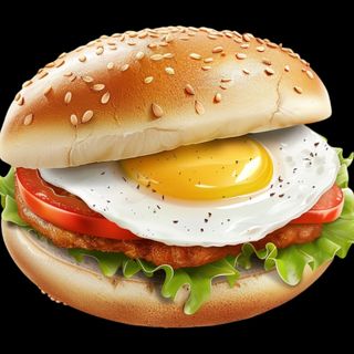 Egg + Chicken Burger