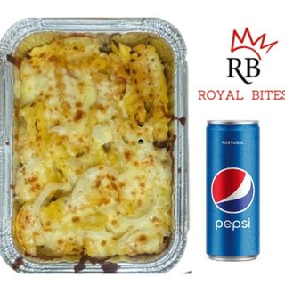 CHEES FRIES COM CARNE  +BEBIDA 33CL