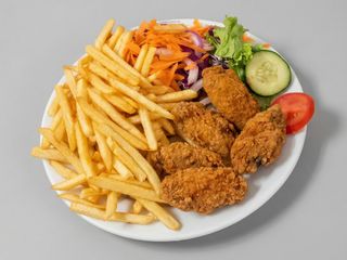 Menu Prato de Asas de Frango (4 Unidades)