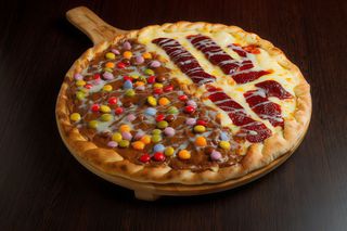 Pizza Chocolate, Morango e Pintarolas