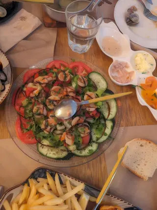 Salada de Camarão