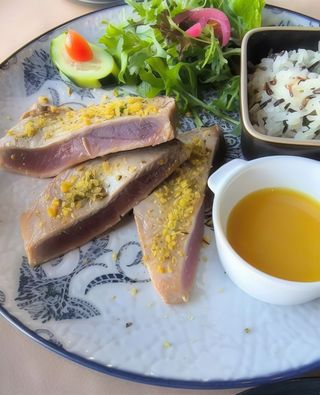 Tataki de Atum com Crosta de Gergelim