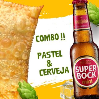 Pastel e Super Bock 