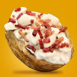 Frango ao Molho Branco e Bacon