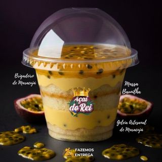 Bolo de pote maracujá