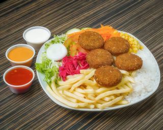 Menu Prato Falafel