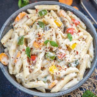 Pasta white sauce