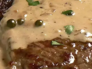 Bife de Vitela Com Molho de Pimenta