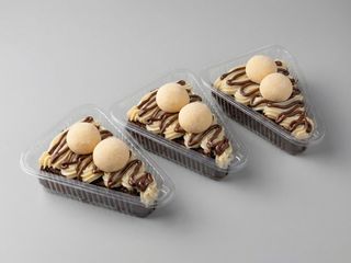 Fatia brownie Nutella e Nido