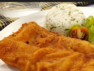 Filetes de peixe panado