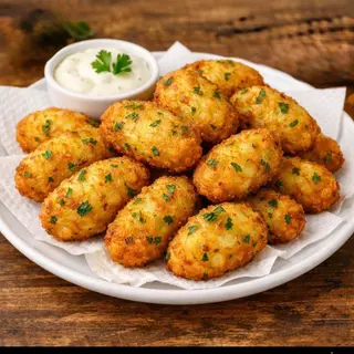 10 Bolinhos de Bacalhau