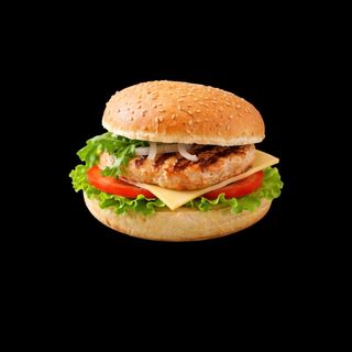 Hambúrguer de peito de Frango