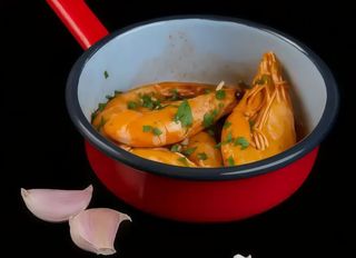 Camarão ao Alho (8 unidades)