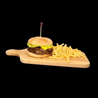 Hambúrguer Duplo Artesanal de Novilho