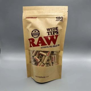 Filtros RAW Pré-Enrolados Largos (180un)