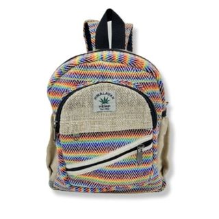 Mochila Tiny de Cânhamo de Himalaia Arco Iris