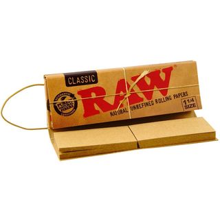 Mortalhas RAW 1 1/4 com filtros (32un)