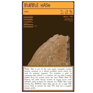 Hash de CBD Bubble Hash (2g)