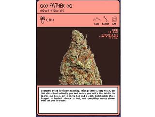 Flor de CBD God Father OG (2g)