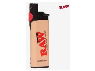 Isqueiro RAW com Proteção de Vento e Calcador