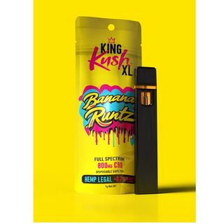Vaporizador Descartável - Banana Runtz 400 Puffs