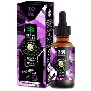 Óleo de CBD e CBG de 15% (10ml)